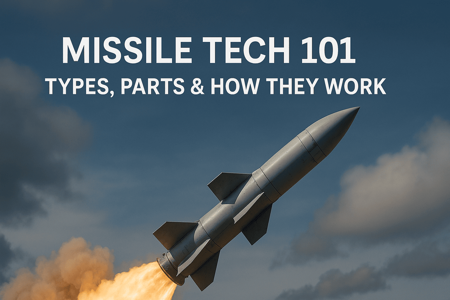 Missile Technology 101 Types, Components, and How They Work