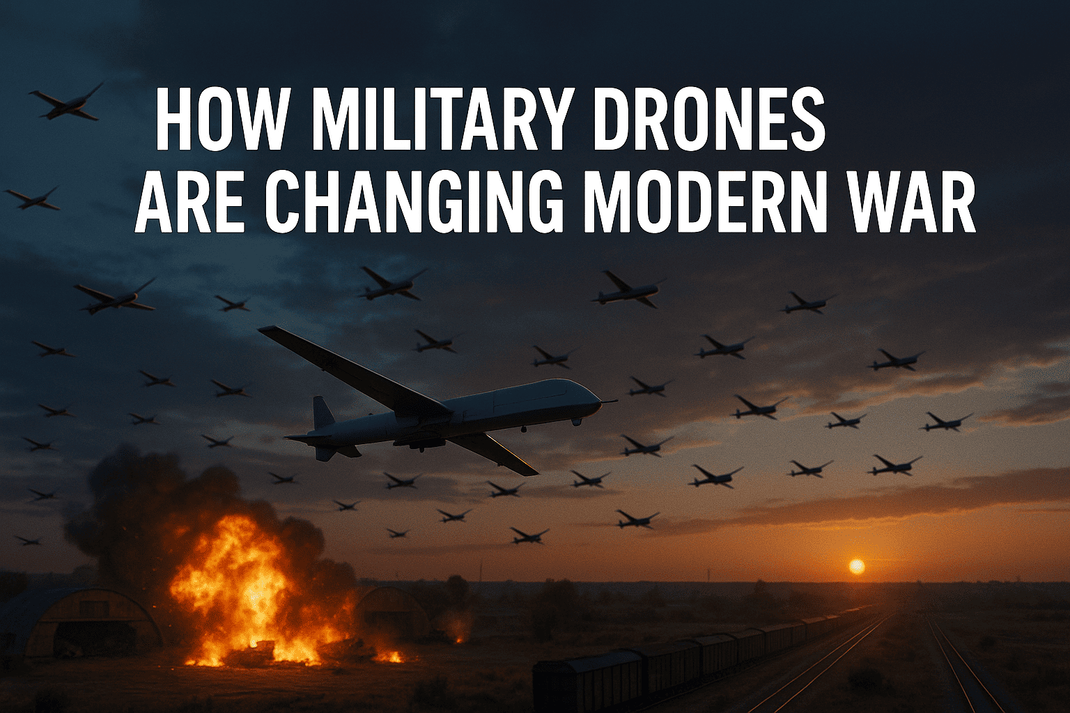 How Military Drones Are Changing Modern War in The World